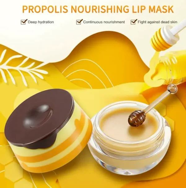 Mouth Salve Honey Pot, Bee Glue Moisturizing Mouth Wrap
