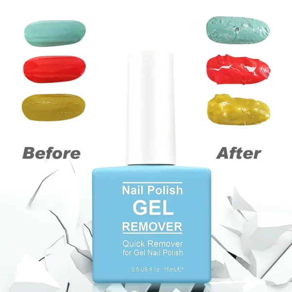 Twin-Pack Gel Nail Polish Remover, Fast Soak-Off Gel Polish