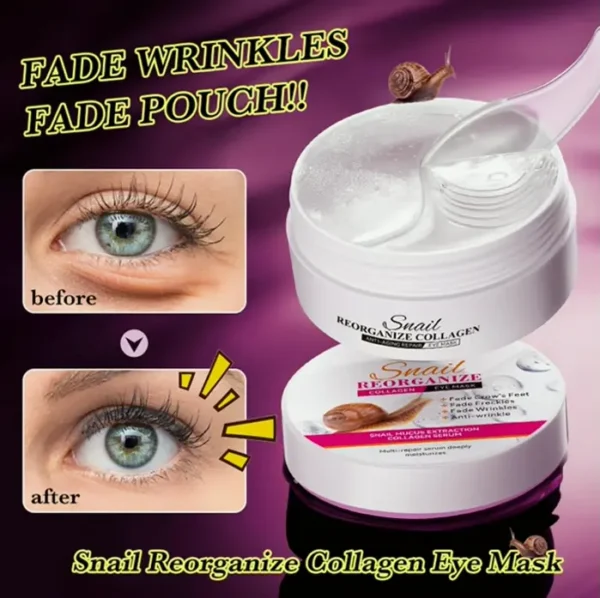 Under-Eye Patches - Snail Mask for Puffy Dark Circles