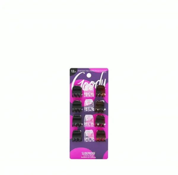 Small Half-Grip Tress Holders in Natural Shades, 12 Count