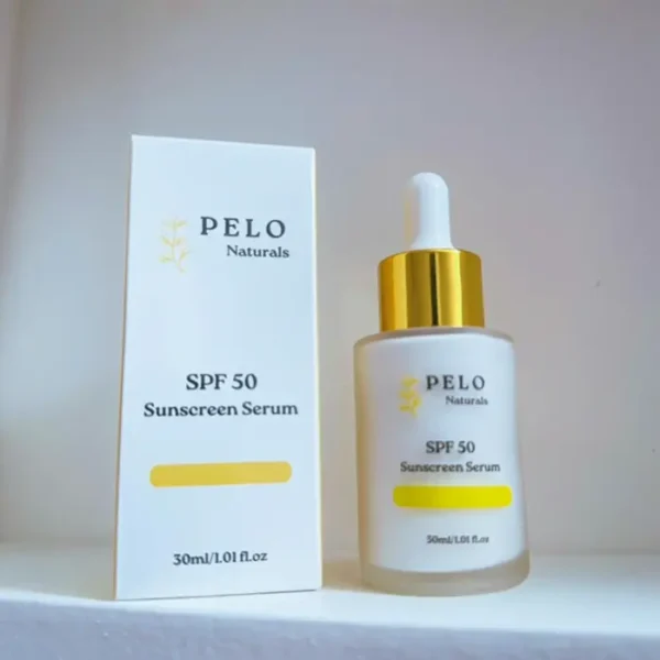 Face SPF Serum with SPF50, Niacinamide, Hyaluronic Acid
