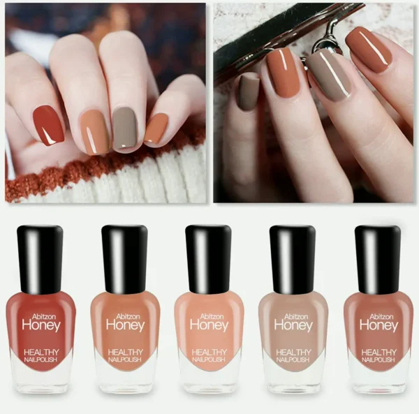 Latest Nail Collection (10 Bottles) - Eco-Friendly and Fast-Drying Water Based Polish