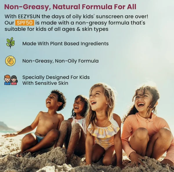 Children Mineral SPF 50 Sunscreen Containing Aloe Extract