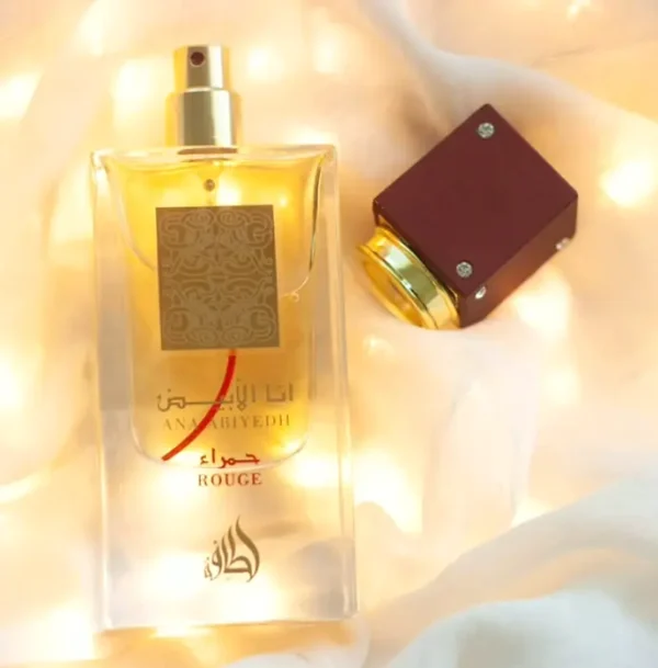 Lattafa Ana Abiyedh Rouge Unisex Perfume Spray, 60 ml