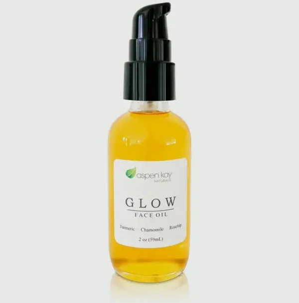 Glow - Curcumin & Rose Face Oil, 2 oz