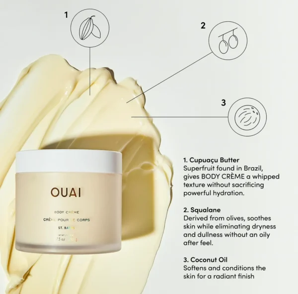 OUAI's Moisturizing Whipped Cream - Cupuaçu