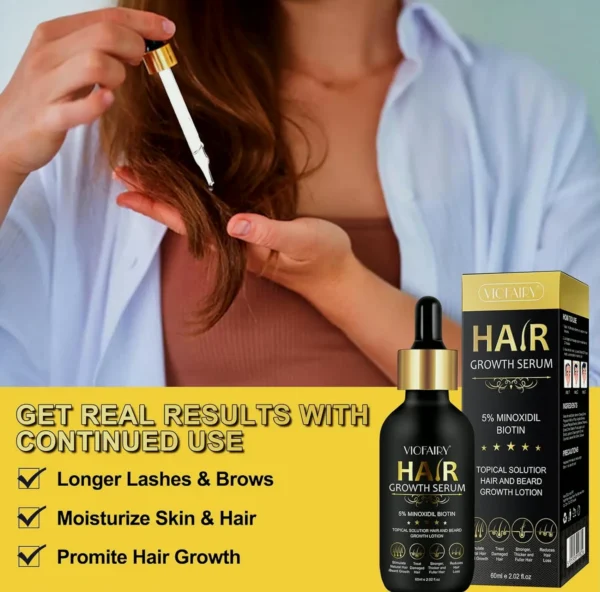 Hair Oil with 5% Minoxidil for Men