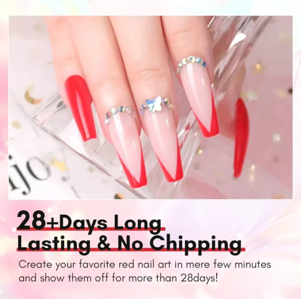 Makartt Ruby Gel Polish 15 ml LED Soak Off