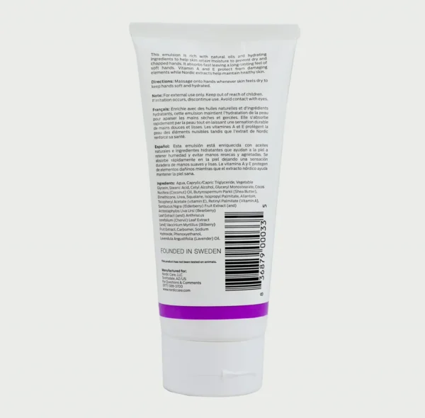 Scandinavian Care Hand Lotion, 6 oz. | Karite Balm Skin Cream for Dry Hands