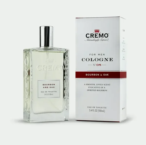 Cremo Bourbon and Timber Fragrance Spray, 3.4 Fl Oz