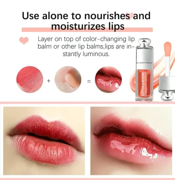 Hydrating Lip Gloss: Berry Flavored, No-Sticky Gloss 0.2 OZ