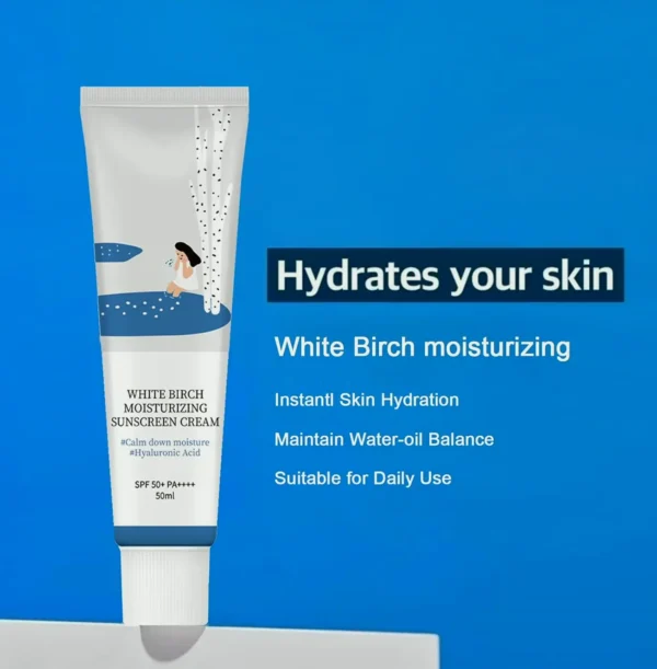 K-Beauty Sunblock: Moisturizing SPF 50+ PA++++ Birch Juice
