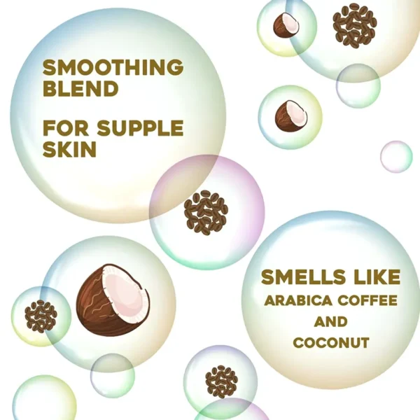 OGX's Smoothing Coconut-Enriched Coffee Body Exfoliant, 19.5 Fl Oz