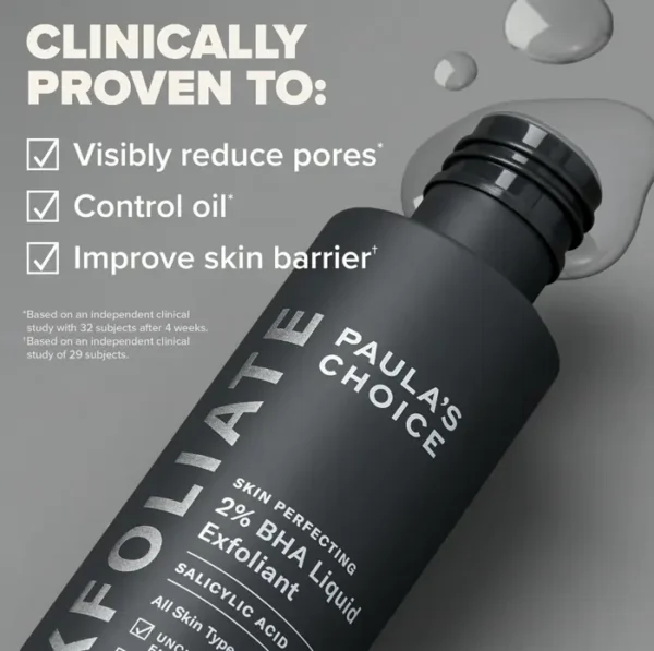 Paula Selection Two Percent Beta Hydroxy Acid Skin Exfoliator to Treat Pores