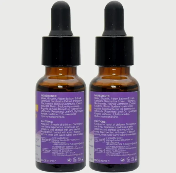 Rosemary Serum for Hair Growth - Dual Pack + Scalp Massage Tool