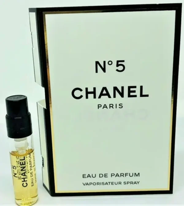 CHANEL No. 5 by CHANEL for Ladies 0.05 oz Eau de Parfum Sampler