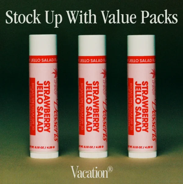 Holiday Berry Gelatin SPF 30 Lip Protector 3-Pack