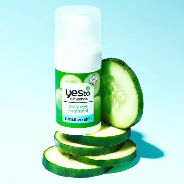 Cucumber Daily Eye Cream, Moisturizing and Quick-Absorbing, 0.5 oz