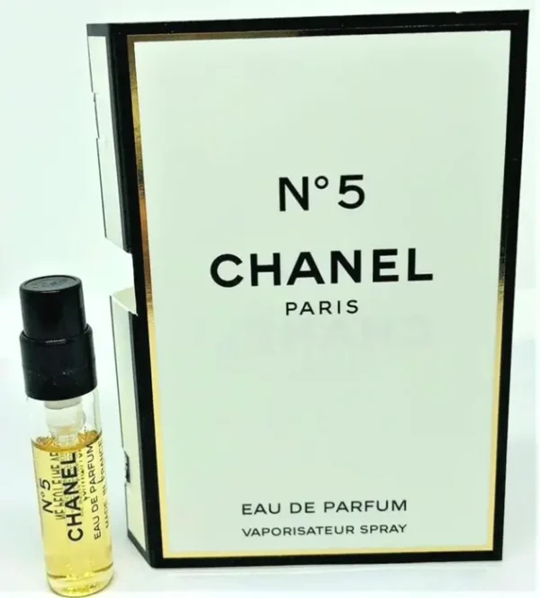 CHANEL No. 5 by CHANEL for Ladies 0.05 oz Eau de Parfum Sampler