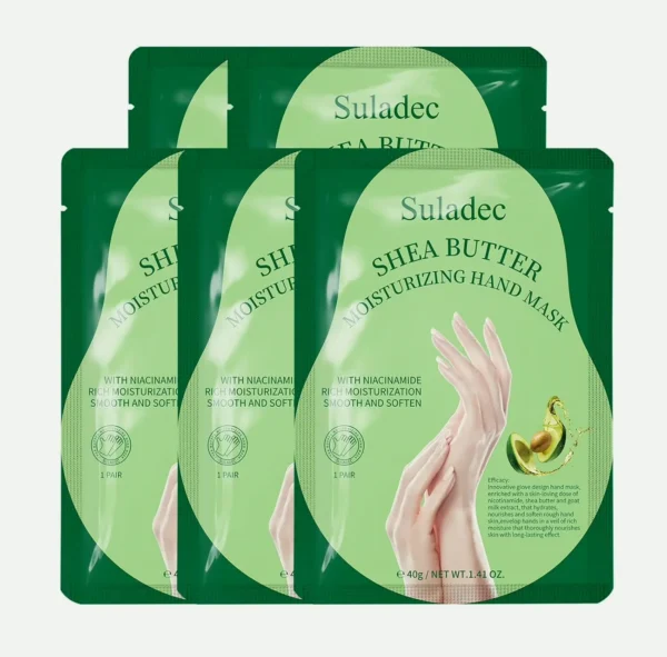 Moisturizing Hand Mask with Shea Butter and Goat Milk