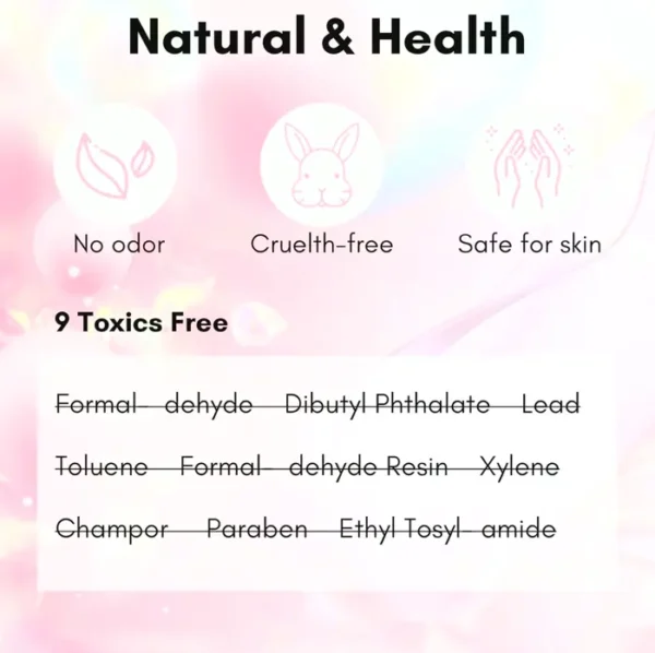 Makartt Ruby Gel Polish 15 ml LED Soak Off