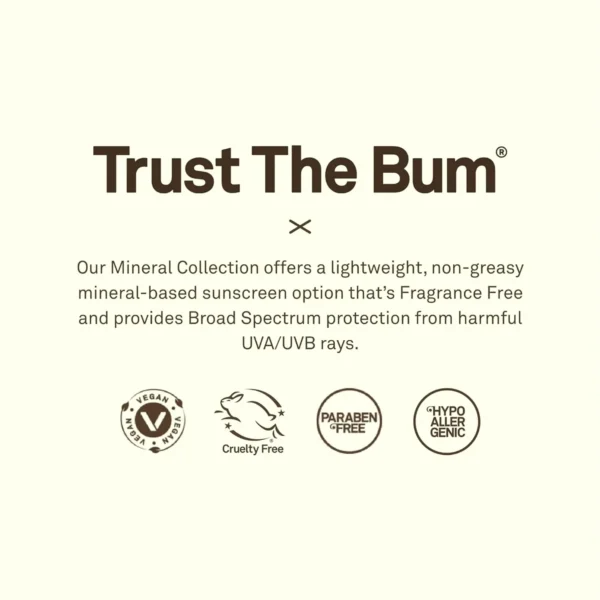 Mineral SPF 50 Sunblock Cream | Vegan & Eco-Friendly | 3 oz