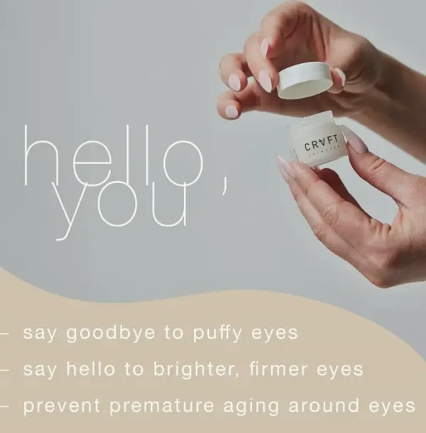 CRVFT Under Eye Serum to Brighten Eyes