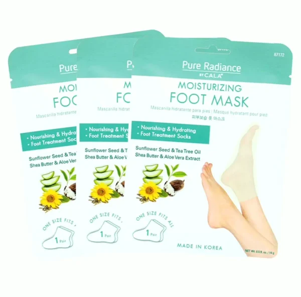 Pure Glow by Cala Hydrating Feet Masks 3 Pairs