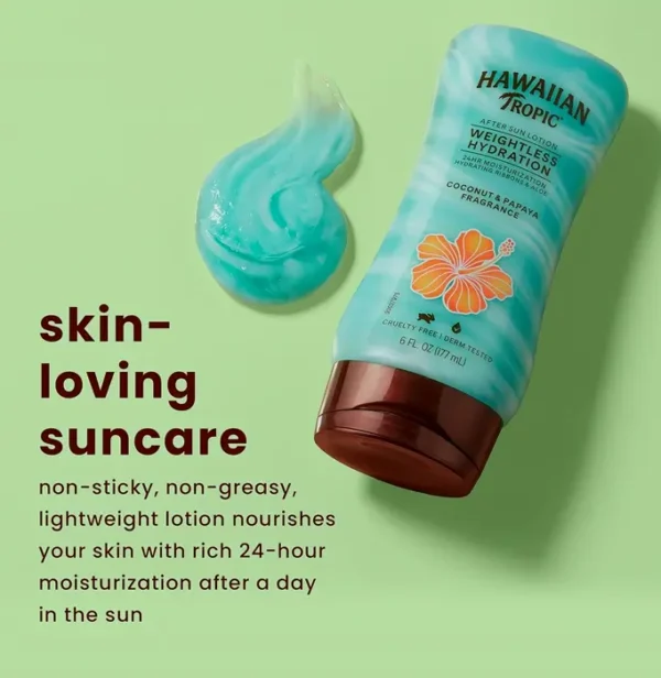 Island Vacation Smooth Moisture Post UV Lotion 6 Fl Ounces (Pack of 2)