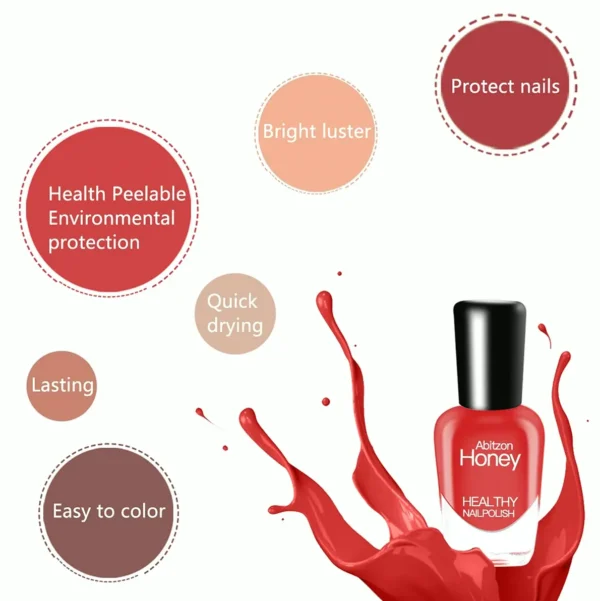 Latest Nail Collection (10 Bottles) - Eco-Friendly and Fast-Drying Water Based Polish