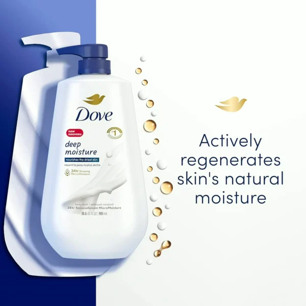 Dove Intensive Moisture Body Wash using Pump - 30 oz