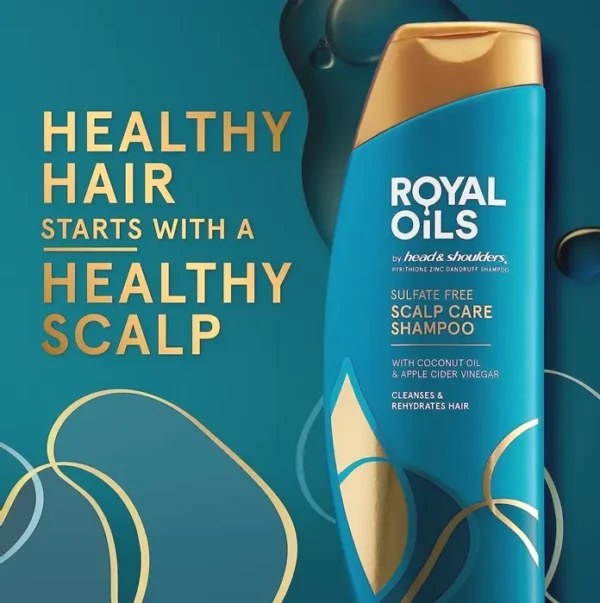Head & Shoulders Oils Moisturizing Anti-Dandruff for Curly Hair, 12.8 oz