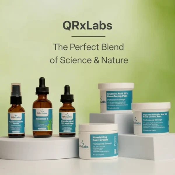 QRX Labs Moisturizing Hands and Feet Lotion Bundle - 4 oz