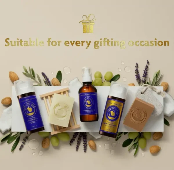 Organic Skin Care Gift Kit - Lavender Bath Collection