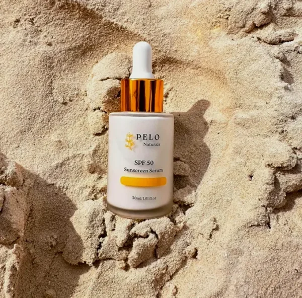 Face SPF Serum with SPF50, Niacinamide, Hyaluronic Acid