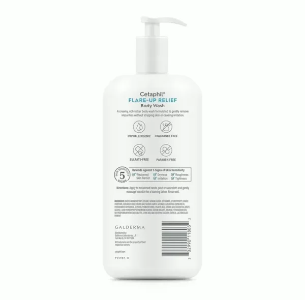 Cetaphil's Flare-Up Skin Wash with Oatmeal Extract (20 oz)