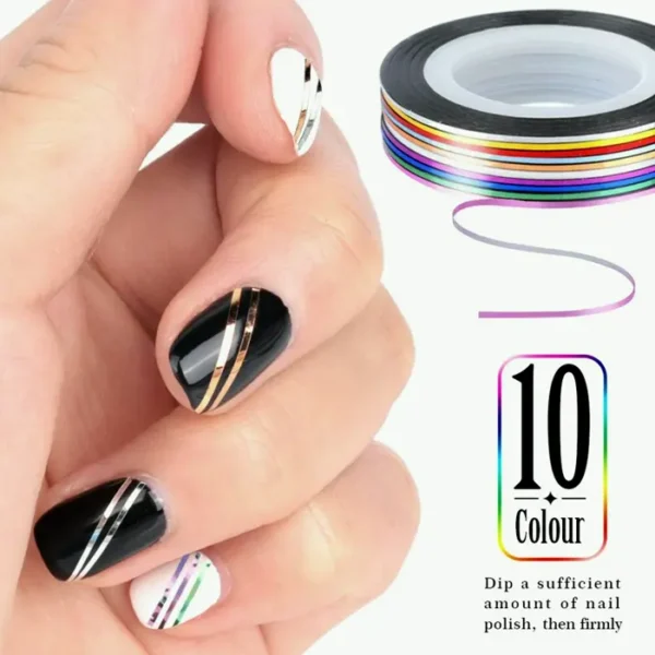 Teenitor Manicure Brushes with Painting Pens and Stones