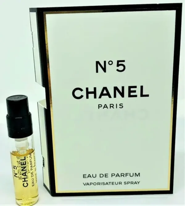 CHANEL No. 5 by CHANEL for Ladies 0.05 oz Eau de Parfum Sampler