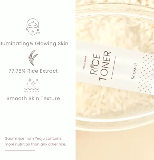 Korean Rice Essence with 77.78% Content