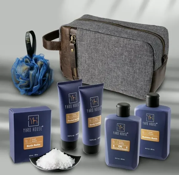 Organic Spa Gift Basket for Men - Ocean Breeze