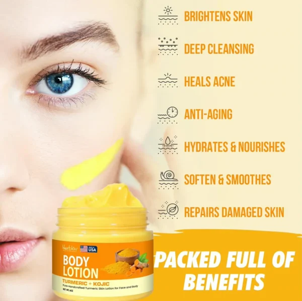Turmeric & Lightening Body Butter - Natural Skin Lightener