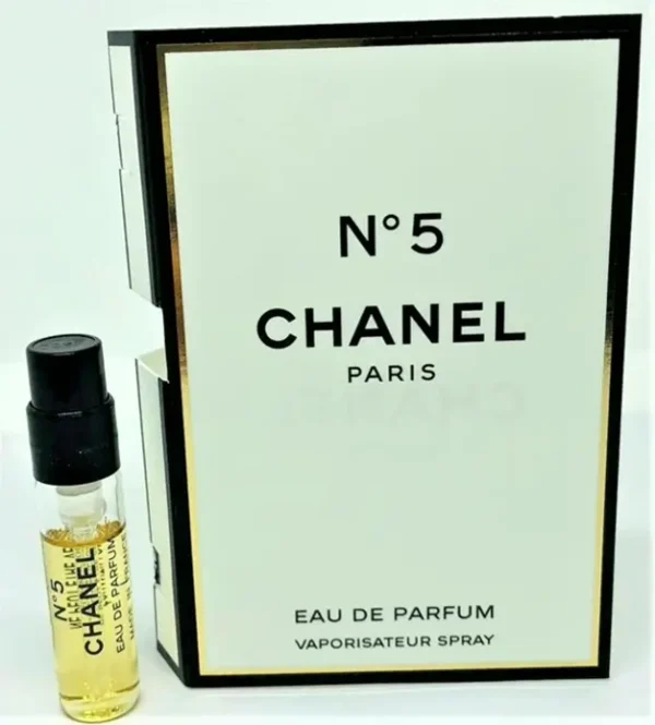 CHANEL No. 5 by CHANEL for Ladies 0.05 oz Eau de Parfum Sampler