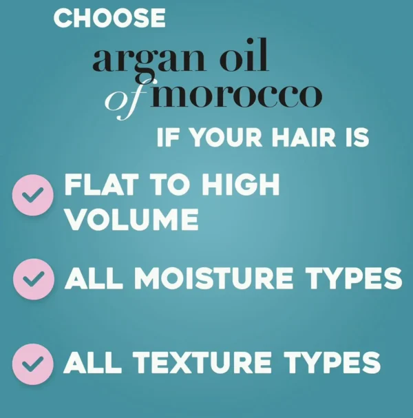 OGX Argan Serum Treatment Moisturizer, For All Hair Types, 3.3 Fluid Ounces