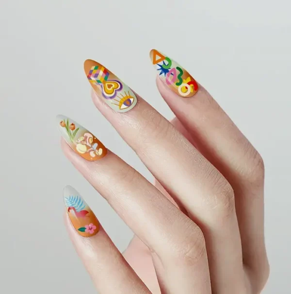 Fun Stickers Set for  Children  & Tweezers