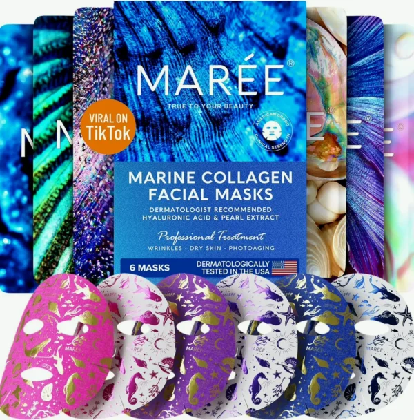 Face Masks with Hyaluronic Acid - Hydrating Pack