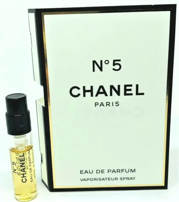 CHANEL No. 5 by CHANEL for Ladies 0.05 oz Eau de Parfum Sampler