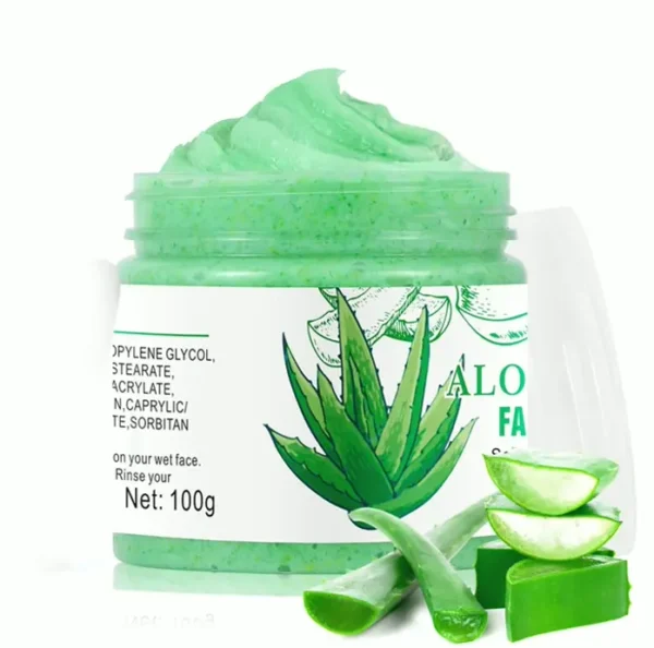 Face Scrub with Aloe Vera for Brightening