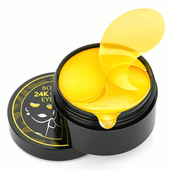 24K Gold Under Eye Mask for Dark Circles