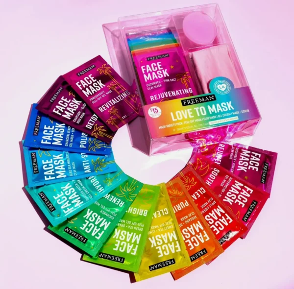 Freeman's Facial Masks Kit - 14-Piece Set