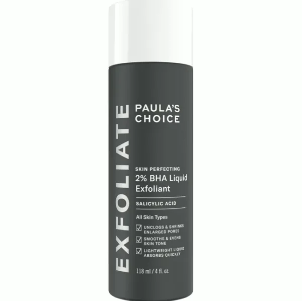 Paula Selection Two Percent Beta Hydroxy Acid Skin Exfoliator to Treat Pores